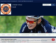 Tablet Screenshot of lyngbycc.dk